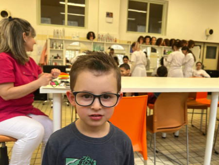 Navštívily jsme kadeřnictví a zahrály si na pekaře